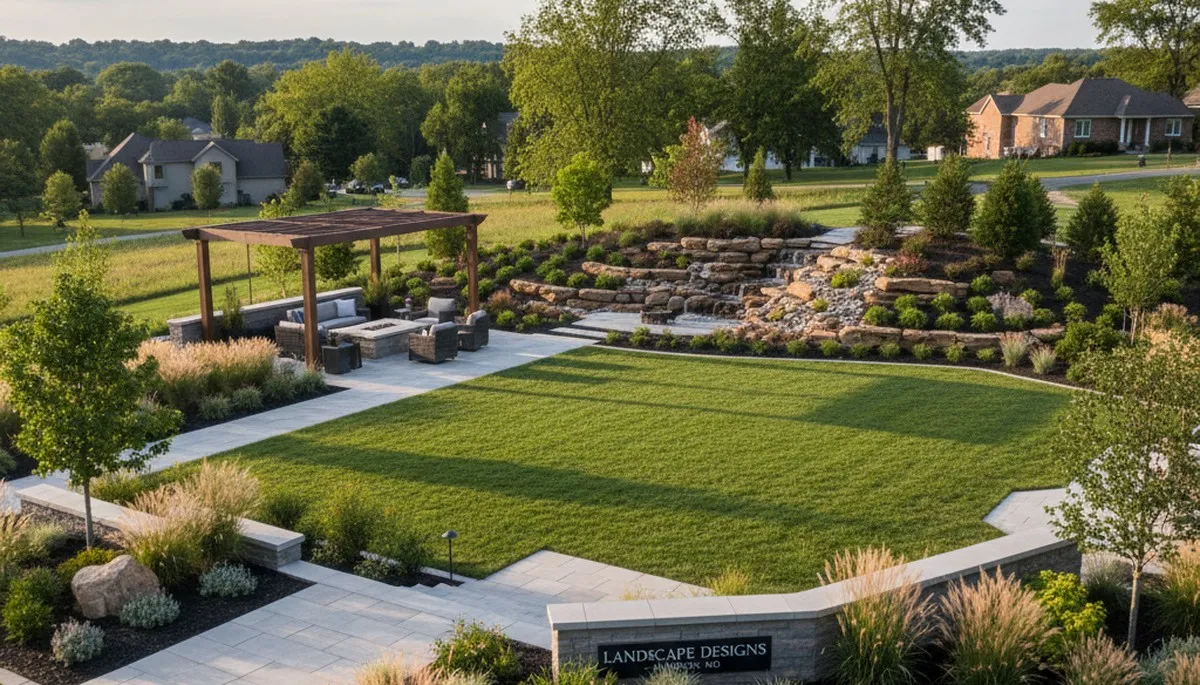 Landscaping service in St. Louis, MO for professional lawn care and yard maintenance